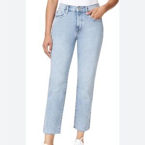 Kensie Jeans luxe ‘The Amber’ high rise stove pipe light blue size 6